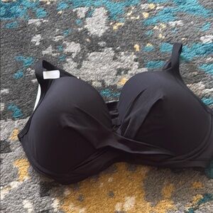 Black Women's Bluepoint swim top